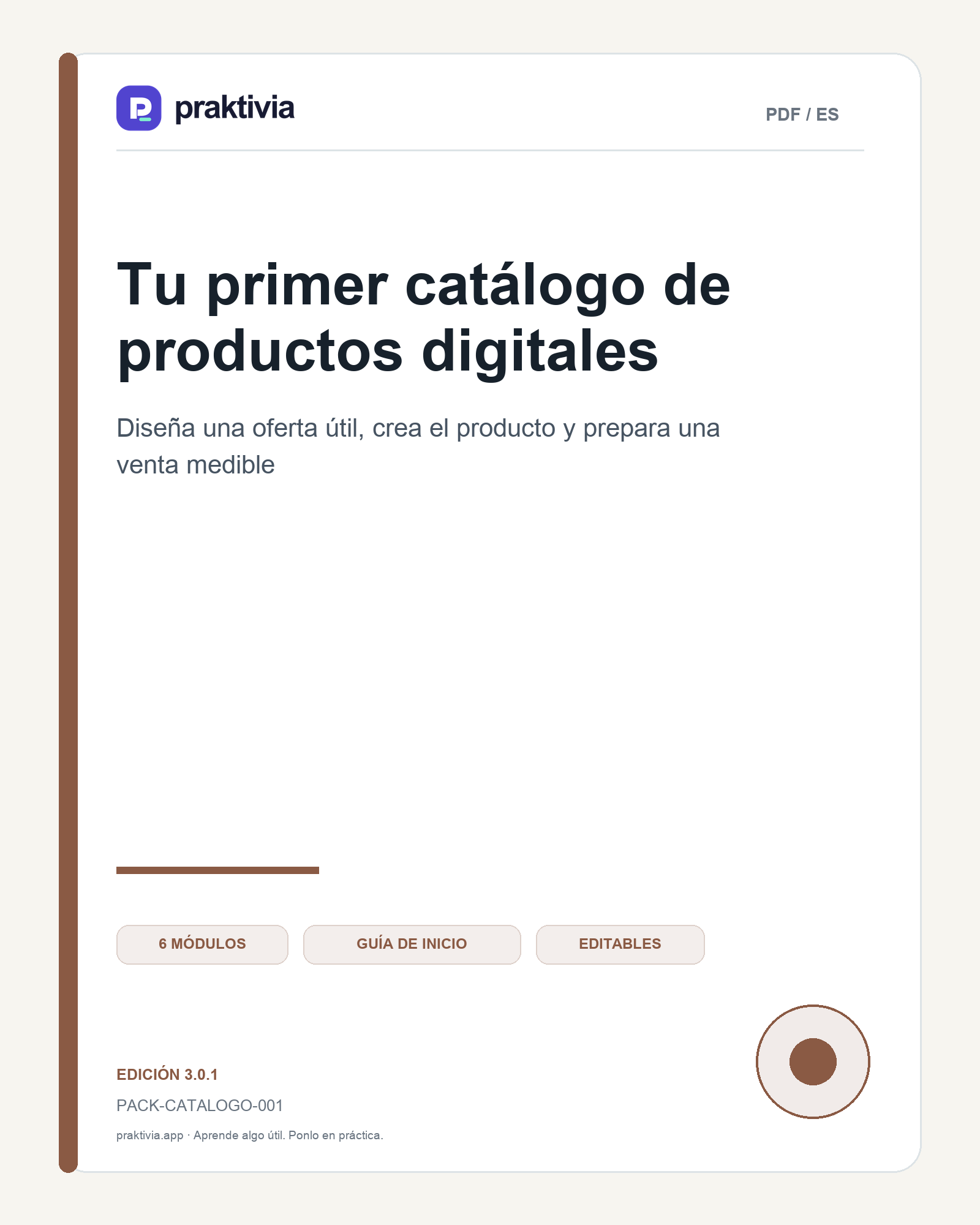 Material incluido en Catálogo digital para profesionales de servicios